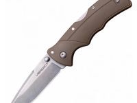 Нож складной Cold Steel Verdict Spear, сталь 1.4116, рукоять термопластик GFN, темно-коричневый