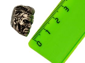 Бусина для темляка "Терминатор", латунь