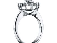 Классическое кольцо из белого золота с бриллиантами э0901кц04202940