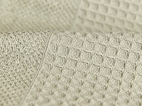 Полотенце махровое Cecile, зеленое