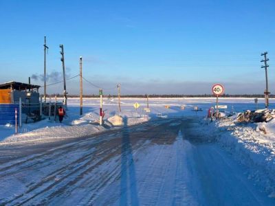 В Якутии на всех ледовых переправах автодороги «Вилюй» повысили грузоподъемность до 40 тонн