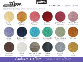 Краска Pebeo "Fantasy Moon" Лунные фантазии 45 мл с фактурным эффектом Черный
