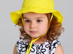 Панама детская текстильная для девочек