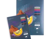 Бумага для пастели в папке Малевичъ А4 7 л 270 г, ассорти цветов