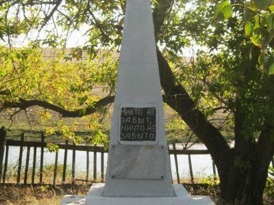 Могила Панарина, советского политработника, замученного бандитами весной 1922 г.