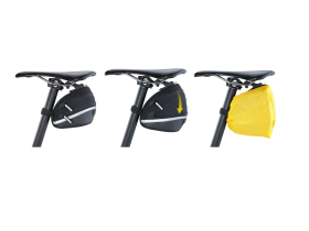 Велосумка подседельная Topeak Wedge Pack, большая (черный)