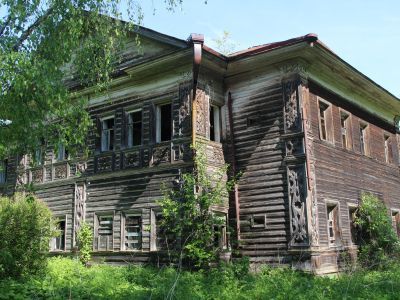 "Главный усадебный дом усадьбы купца Бычёнкова в селе Бережное", конец XIX в.