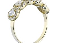 Классическое кольцо из желтого золота с бриллиантами э0301кц09181000