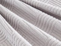 Полотенце махровое Zigzag, серое