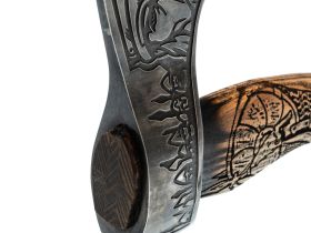 Кованый топор Перунова Рать, кулачный