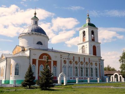 Памятник архитектуры XIX в., бывшая Рождественская церковь