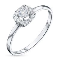 Кольцо из серебра э0612кц04190200