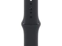 Умные часы Apple Watch Series 11 42 мм «Космический серый», с чёрным спортивным ремешком M/L