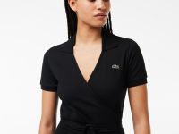 Платье Lacoste с поясом из ткани Пике