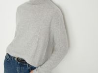 Шерстяной джемпер с добавлением шелка и кашемира