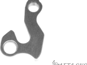 Держатель заднего переключателя "петух" Meta №122 фрезерованный (серебристый)