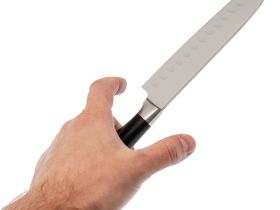 Кухонный нож Сантоку Fissman Elegance, 18 см