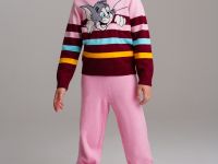 Свитер трикотажный для девочек