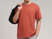 Свободная футболка comfort fit из хлопкового джерси