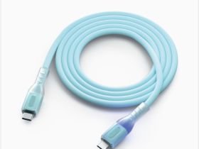 Кабель Red Line pro Shimmer USB-C / USB-C 1 м Зелёный