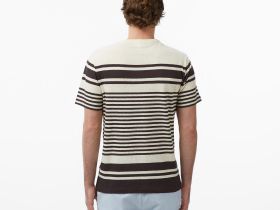 Мужская хлопковая футболка Lacoste из смеси льна