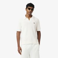 Мужское вязанное поло Lacoste классического кроя