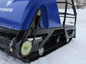 Мотобуксировщик POMOR L-500 К-15 Pro