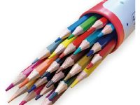 Набор карандашей цветных Acmeliae 24 цв, в футляре-тубусе