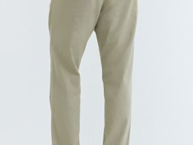 Чиносы из твила с ремнём, Бежевый