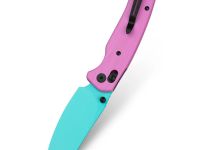 Складной нож Bestechman Cicada's Wing, сталь 10Cr15MoV, рукоять G10, розовый