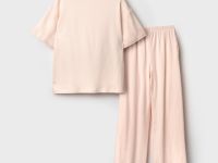 Комплект трикотажный для девочек: фуфайка (футболка), брюки