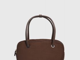 Сумка-боулер, Коричневый
