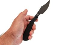 Нож Barmaley Knives Арахна боуи, сталь VG-10 с покрытием PVD, рукоять кайдекс, черный