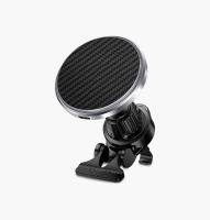 Автомобильный держатель Keephone Mageasy в воздуховод 15W черно-серый в полоску