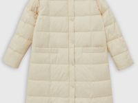 Пальто утепленное широкого силуэта