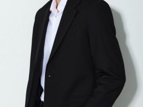 Однобортный пиджак, Черный