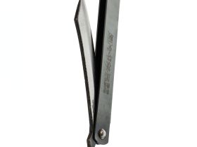 Нож складной Higonokami Nagao Kanekoma, 100мм, сталь SK-5 3 слоя, рукоять сталь черная