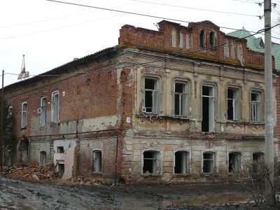 Дом, в котором во время учебы в Тамбовской гимназии в 1887-1892 гг. жил писатель С.Н.Сергеев-Ценский