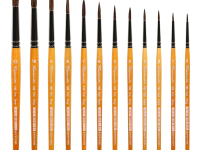 Кисть пони №2 круглая Tintoretto "Pony" на короткой ручке