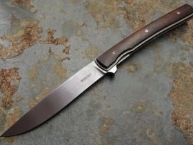 Складной нож Boker Urban Trapper Gentleman, сталь VG-10, рукоять титан/дерево кокоболо