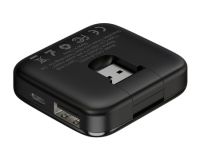 Адаптер Baseus  Fully Folded Portable 4 в 1 Type-C на Type-C/USB 2.0 х 4 (Black)