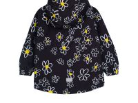 Куртка детская текстильная с полиуретановым покрытием для девочек (ветровка)