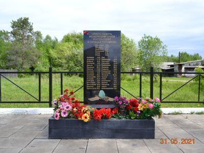 Памятник в честь ветеранов Великой Отечественной войны 1941–1945 годов