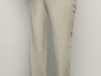 Брюки прямого кроя с добавлением льна