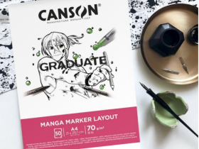 Альбом-склейка для маркеров Canson "Graduate MARKER" A4 50 л 70 г