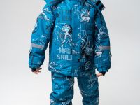 Комплект текстильный с полиуретановым покрытием для мальчиков: куртка, полукомбинезон