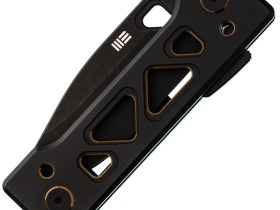 Складной нож WE Knife Tyro, сталь CPM 20CV, рукоять титан, черный