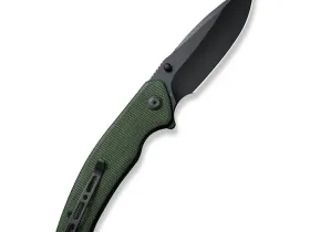 Складной нож Sencut Slashkin, сталь D2, рукоять микарта, зеленый