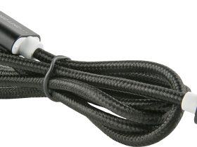 Кабель Red Line Tech USB/Apple Lightning 1 м Чёрный