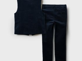 Комплект текстильный для мальчиков: брюки, жилет